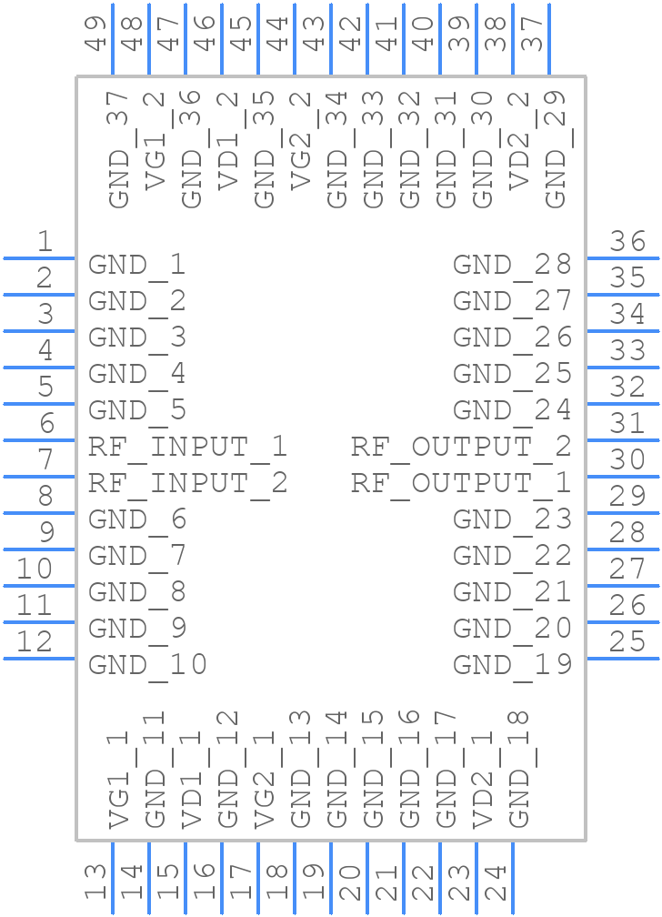 TGA2817-SM - Qorvo - PCB symbol