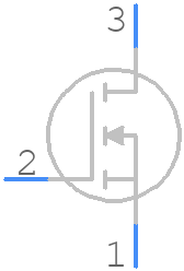VN3205N3-G - Microchip - PCB symbol