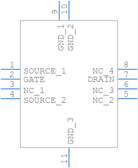 ATF-531P8-BLK - Avago Technologies - PCB symbol