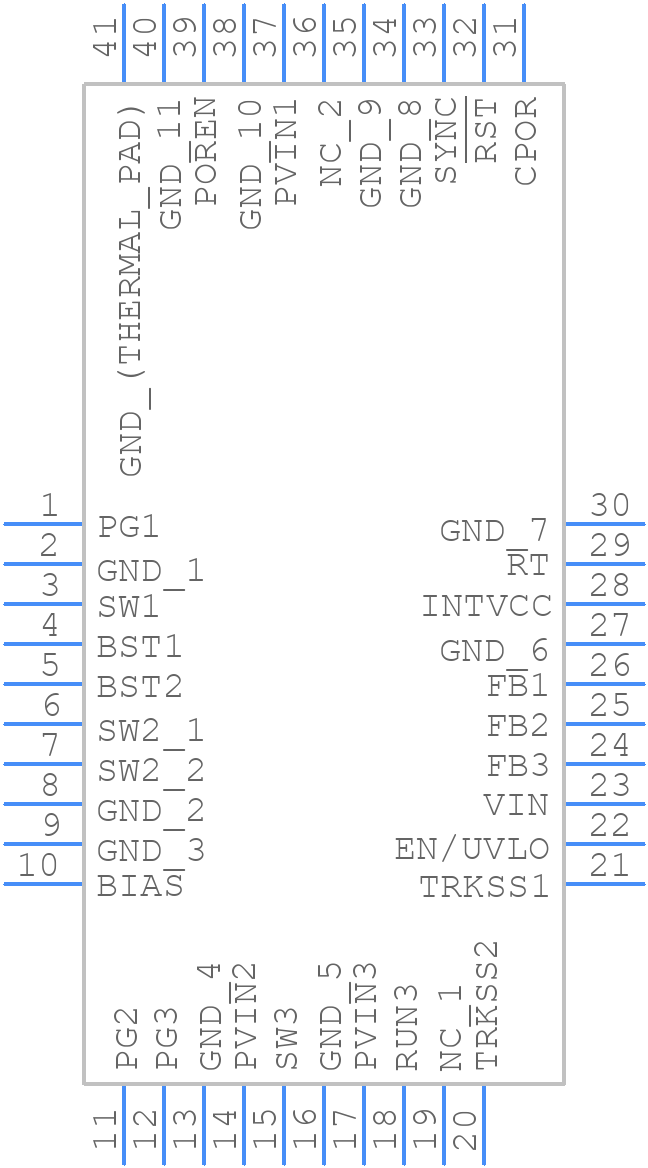 LT8601IUJ#PBF - Analog Devices - PCB symbol