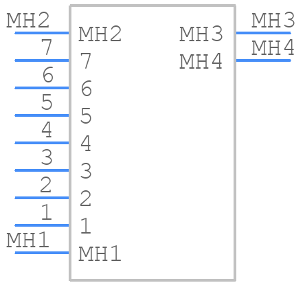 96AB2-102-F - Grayhill - PCB symbol