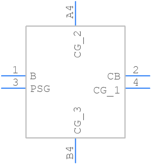 BNX023-01L - Murata Electronics - PCB symbol