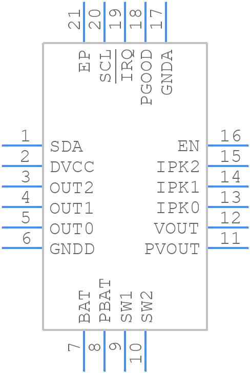 LTC3335EUDC#TRPBF - Analog Devices - PCB symbol