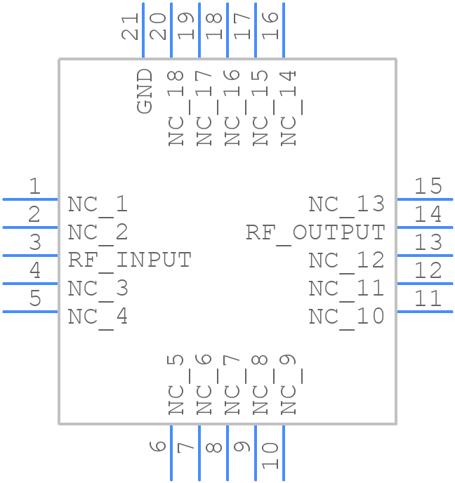 TGL-2210-SM - Qorvo - PCB symbol