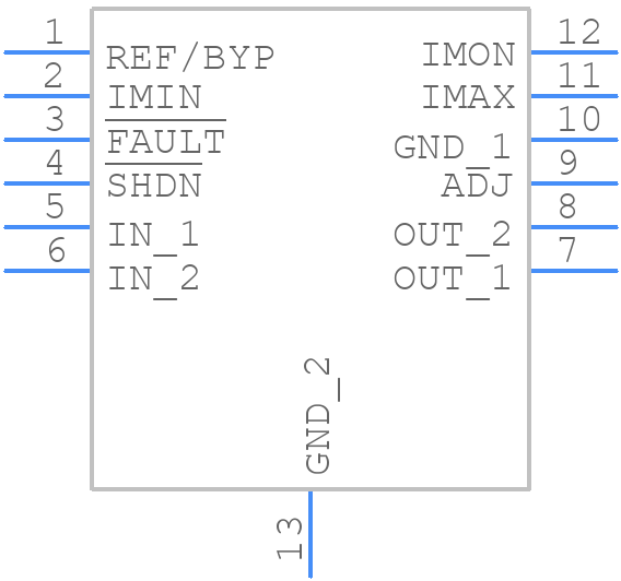 LT3050MPMSE-5#PBF - Analog Devices - PCB symbol