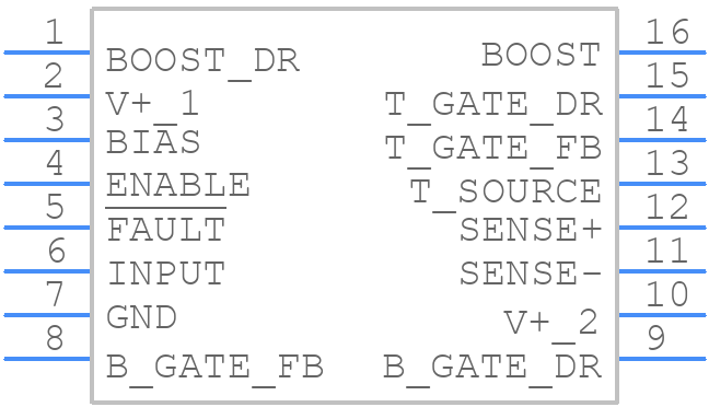 LT1158CSW#TRPBF - Analog Devices - PCB symbol