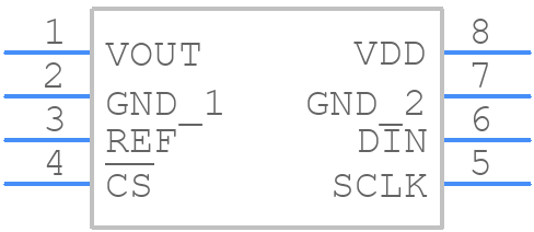 LTC2641CS8-16#PBF - Analog Devices - PCB symbol