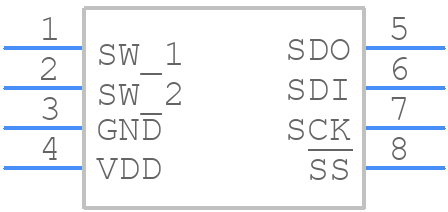 IS15ESBFP4RGB - NKK Switches - PCB symbol
