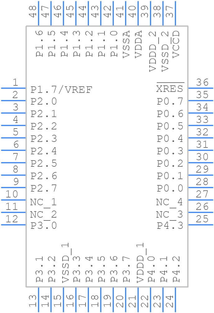 CY8C4245AZI-483 - Infineon - PCB symbol