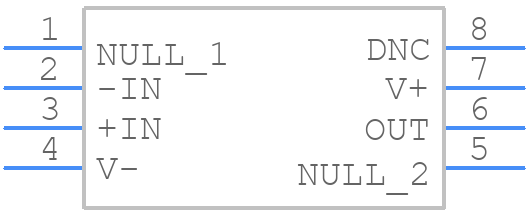 LT1468CS8-2#PBF - Analog Devices - PCB symbol