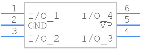 IP4220CZ6,125 - Nexperia - PCB symbol