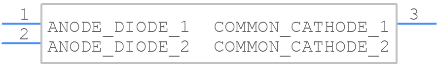 PMEG6010CPA,115 - Nexperia - PCB symbol