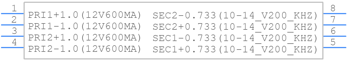 PA3964.002NL - Yageo Group - PCB symbol