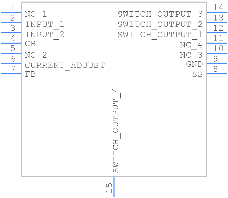 LM2673SD-3.3/NOPB - Texas Instruments - PCB symbol