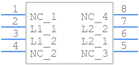 HF81GS - Monolithic Power Systems (MPS) - PCB symbol