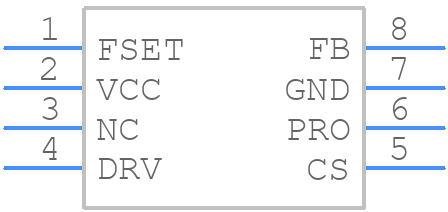 HFC0310GS - Monolithic Power Systems (MPS) - PCB symbol
