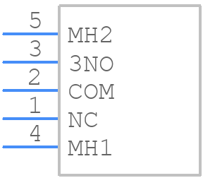 MC8MS8P1B06VS2QES - Multicomp Pro - PCB symbol