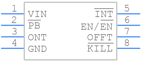 LTC2950CTS8-1#PBF - Analog Devices - PCB symbol