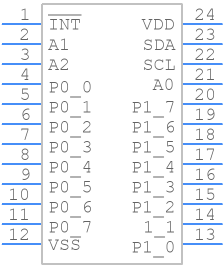 PCA9555APW,118 - NXP - PCB symbol