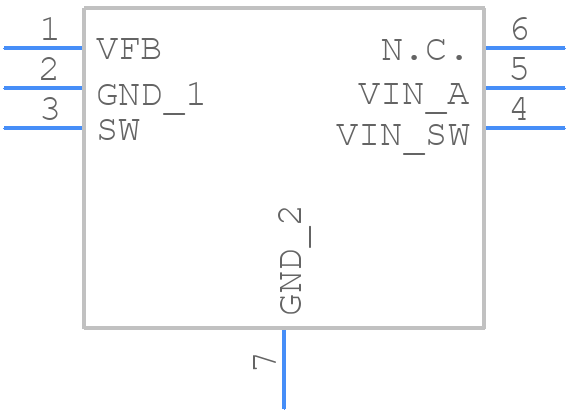 ST1S06APUR - STMicroelectronics - PCB symbol