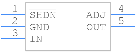 LT3015ET - Analog Devices - PCB symbol