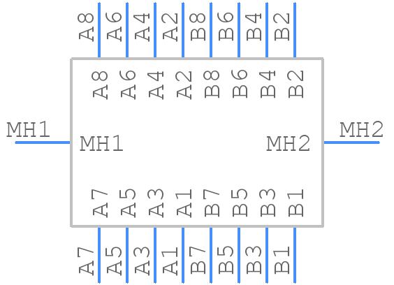 0442480029 - Molex - PCB symbol