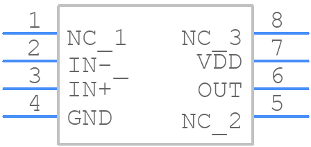 TLV27L1CD - Texas Instruments - PCB symbol