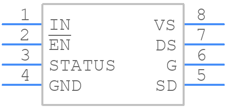 LTC1154CN8 - Analog Devices - PCB symbol