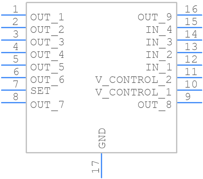 LT3083EFE#TRPBF - Analog Devices - PCB symbol