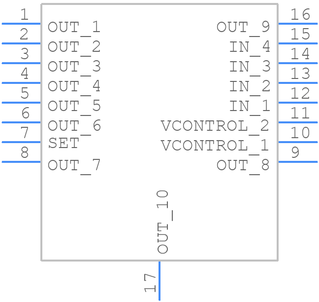 LT3083IFE#TRPBF - Analog Devices - PCB symbol