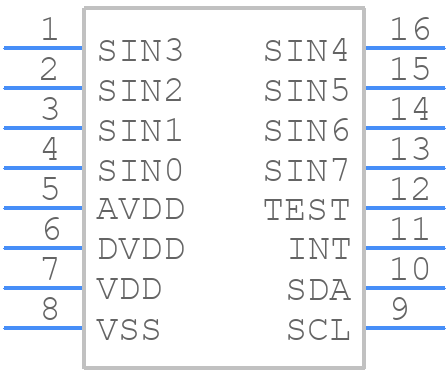 BU21079F-E2 - ROHM Semiconductor - PCB symbol