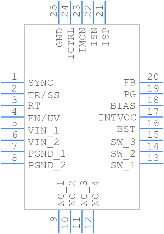 LT8611EUDD#TRPBF - Analog Devices - PCB symbol