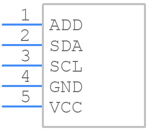 SEN0097 - DFRobot - PCB symbol