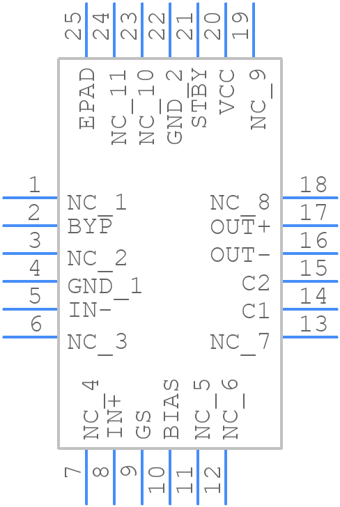 TS472IQT - STMicroelectronics - PCB symbol