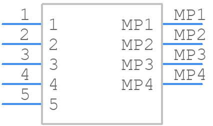 MUSB-05-F-B-SM-A-TR - SAMTEC - PCB symbol