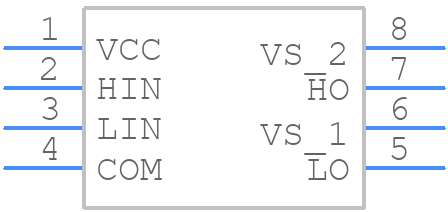 IRS2807DSPBF - Infineon - PCB symbol