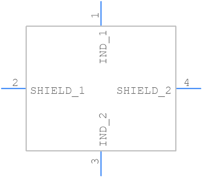 IHLE3232DDER4R7M5A - Vishay - PCB symbol