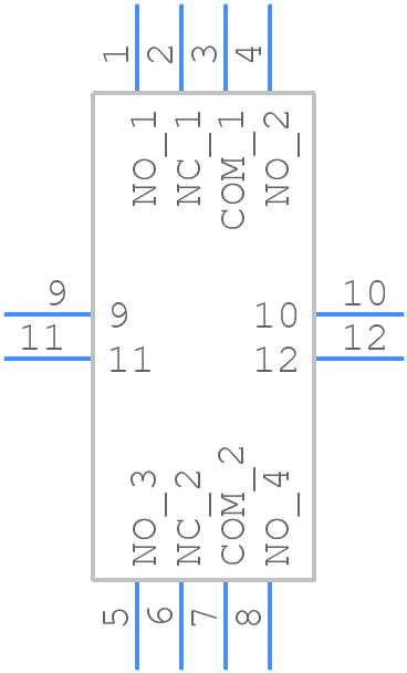 SSSS820501 - ALPS Electric - PCB symbol