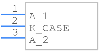 MBR20100CT-M3/4W - Vishay - PCB symbol