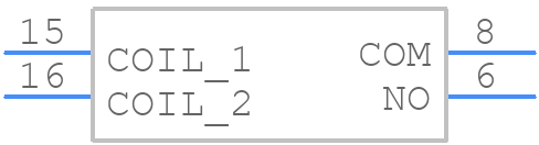 G6DS-1A-DC24 - OMRON Electronics - PCB symbol