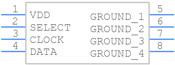 SPK0415HM4H-B - Knowles - PCB symbol
