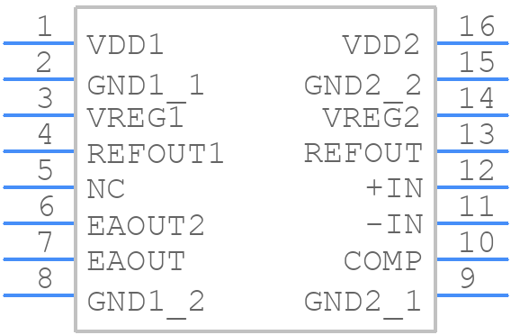 ADUM3190WSRQZ - Analog Devices - PCB symbol