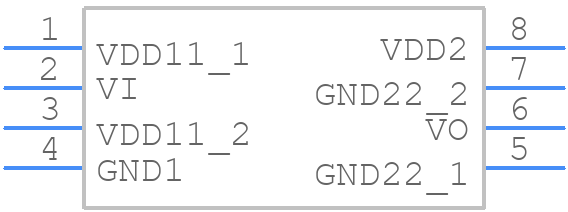 ADUM3100ARZ-RL7 - Analog Devices - PCB symbol