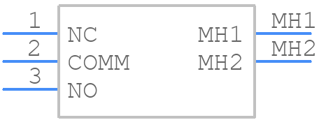 107-3023-EVX - Mountain Switch - PCB symbol