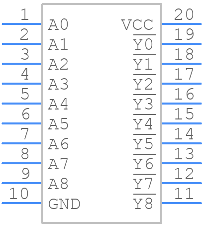 74HC9114D,112 - Nexperia - PCB symbol