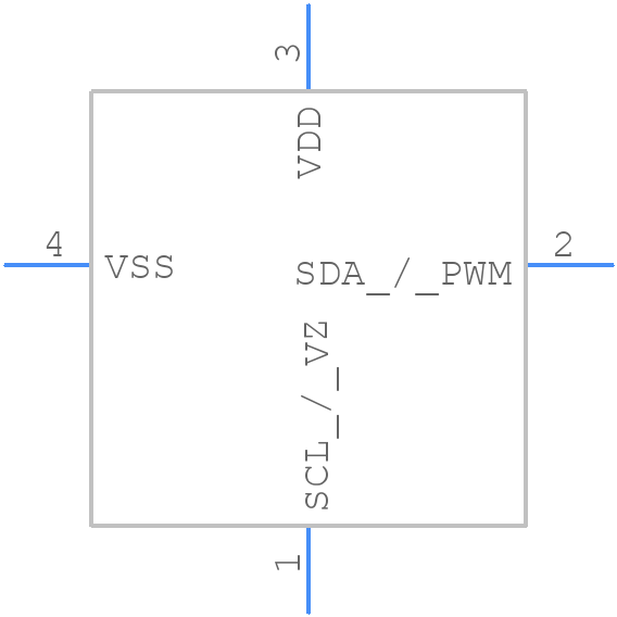 MLX90614ESF-AAA-000-TU - Melexis - PCB symbol