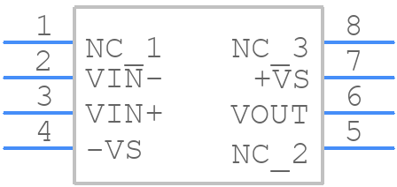 OPA656U/2K5 - Texas Instruments - PCB symbol
