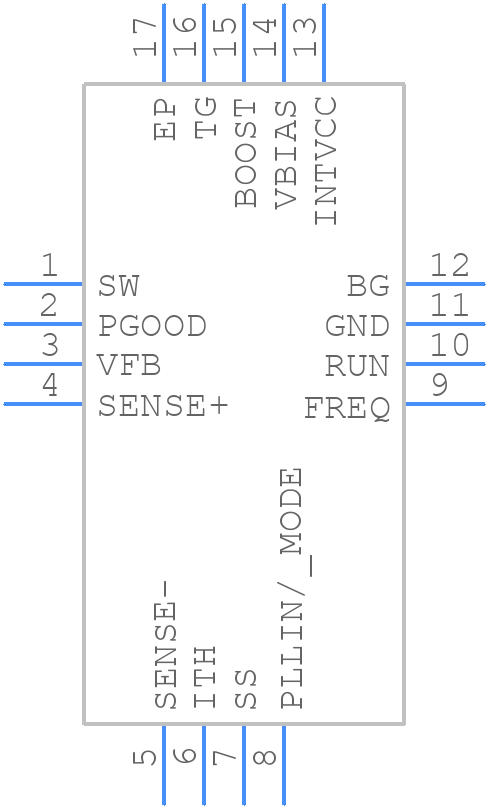 LTC3786EUD#TRPBF - Analog Devices - PCB symbol
