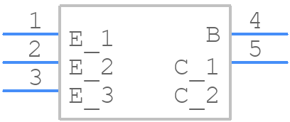 PHPT60603PYX - Nexperia - PCB symbol