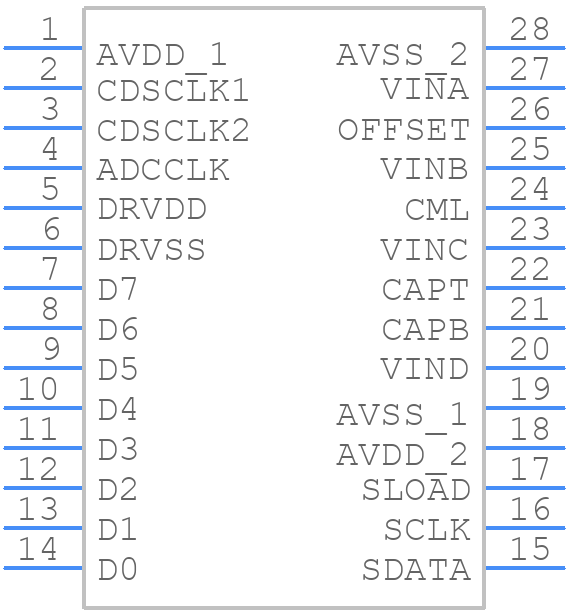 AD80066KRSZ - Analog Devices - PCB symbol